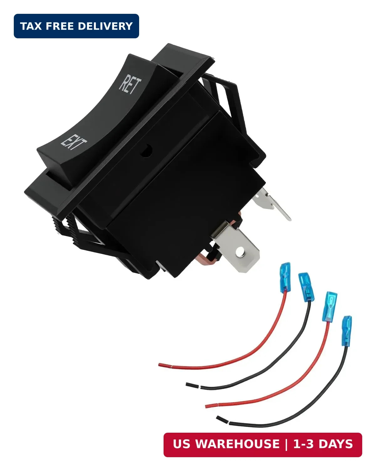 TIKSCIENCE 87570 226023 Trailer Power Jack Switch Fit for Lippert/LCI 3500lb Tra