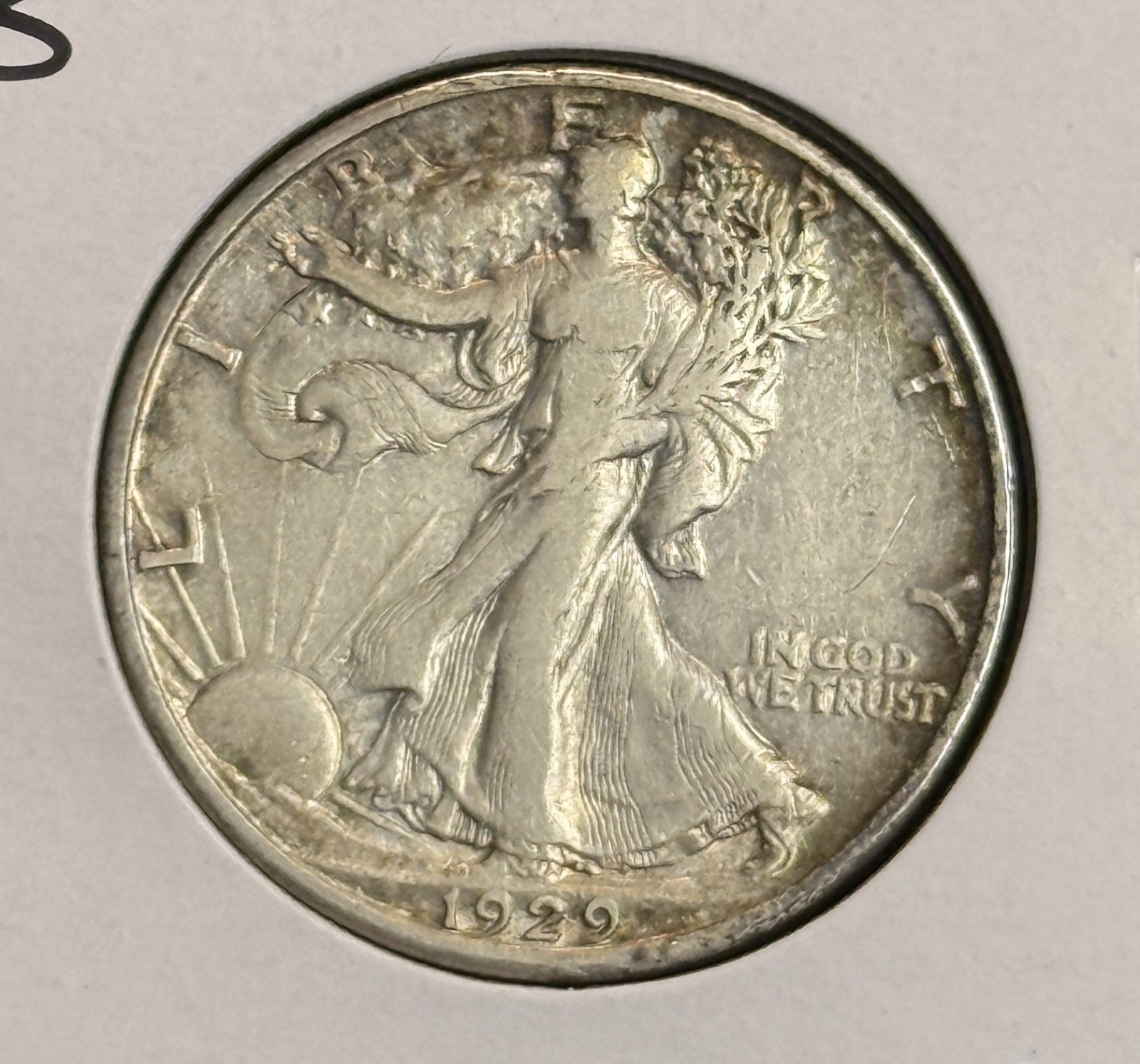 1929-S Walking Liberty Half Dollar, Nice VF, (22178)