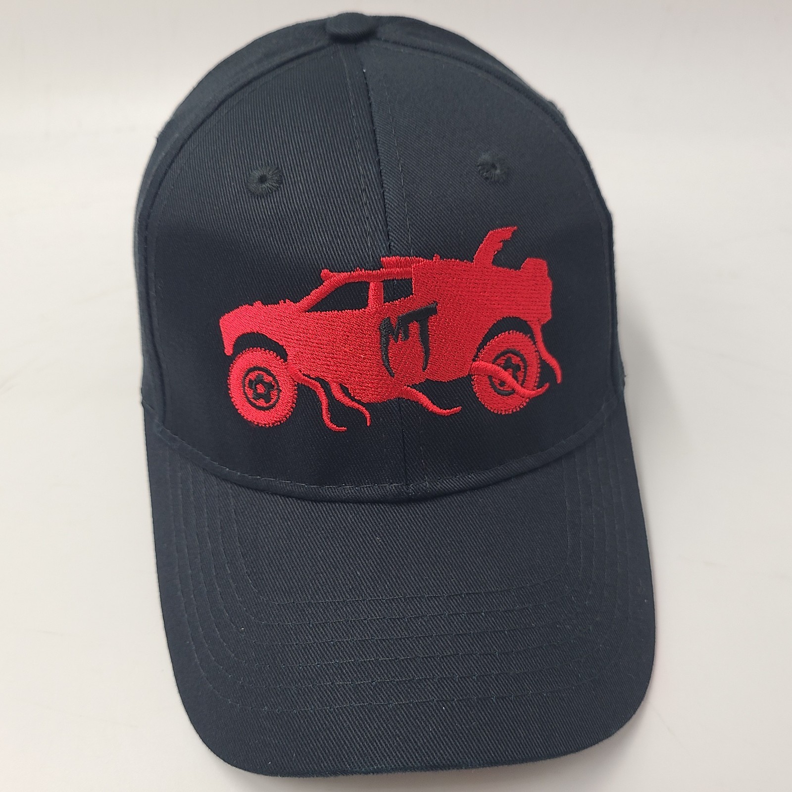 Youth Monster Trucks Movie Promo Hat Adjustable 2016 Action Adventure Black Red