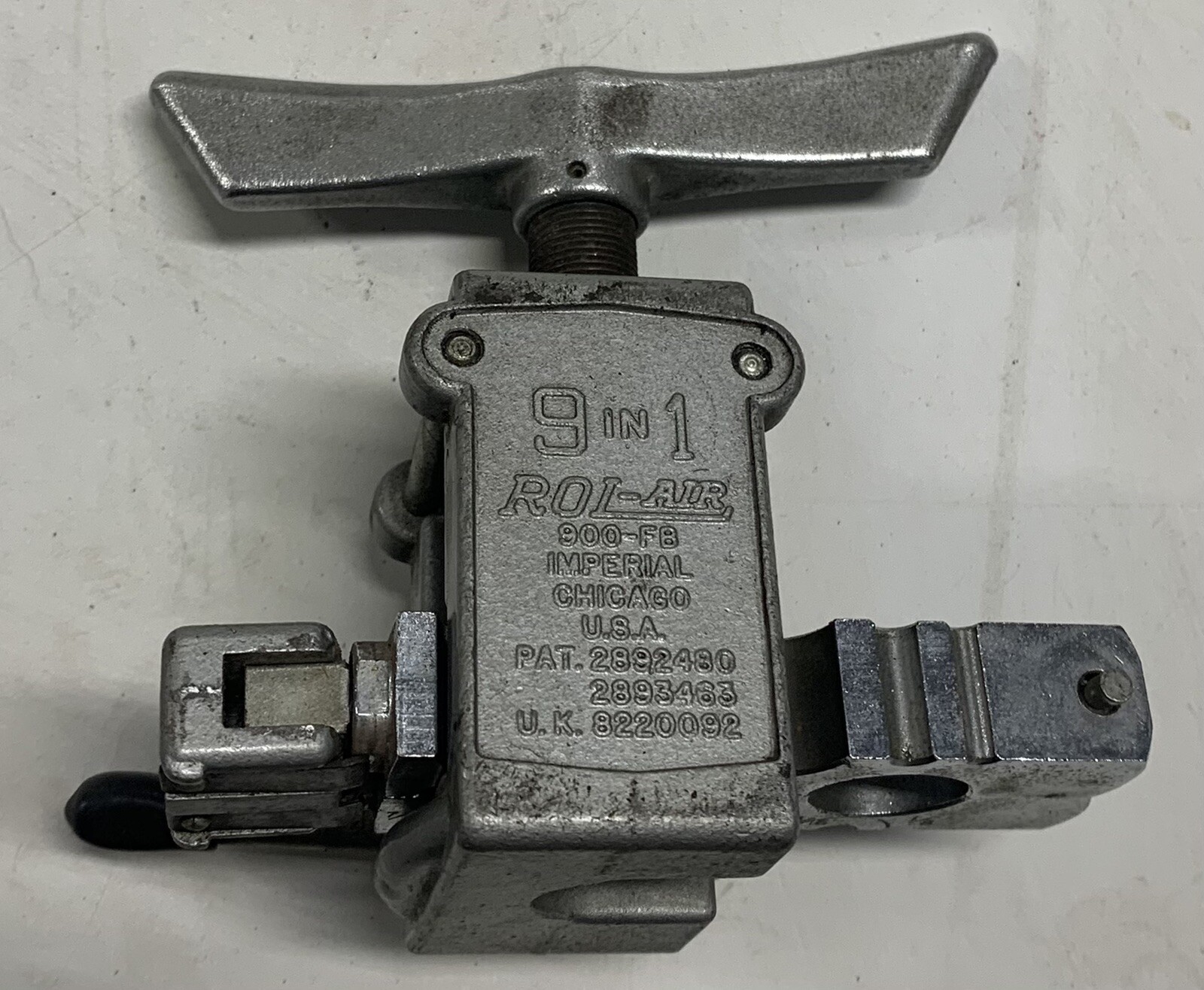 IMPERIAL ROL-AIR 9 in 1 45 Degree FLARING TOOL #900-FB - 9 sizes 1/8" - 3/4"