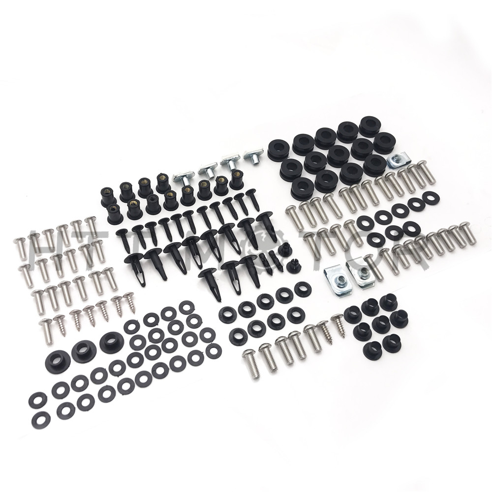 Motorcycle Complete Fairing Bolt Kit Body Screw Set for HONDA CBR600RR 2005-2006