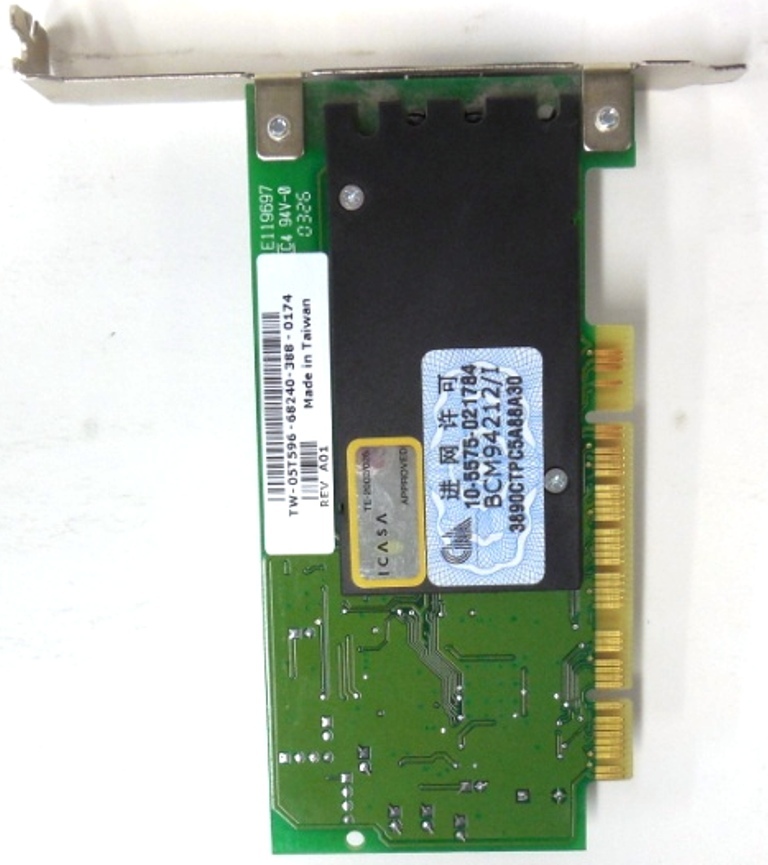 BROADCOM, PCI MODEM, BCM94212/I, BCM94212/U