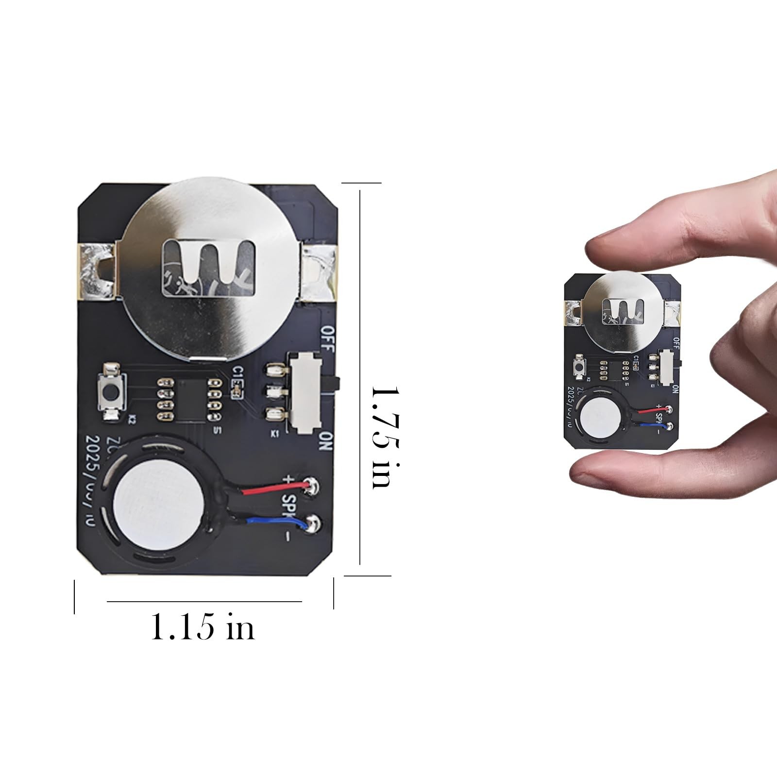 Electronic Cricket Noise Maker Prank (6 Pcs),Sound Makers Device Kit with Mou...