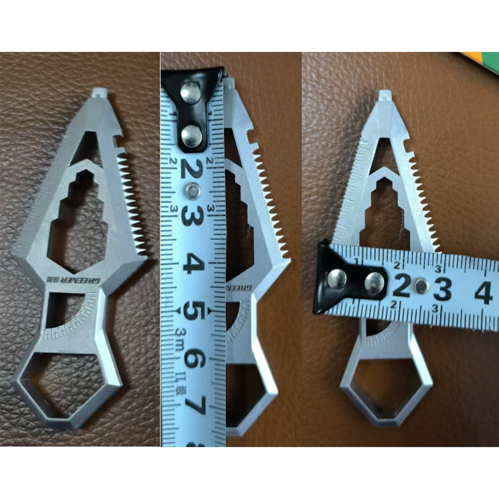 Outdoors Multitool Portable Keychain Combo Tool for Everyday Carry and Camping