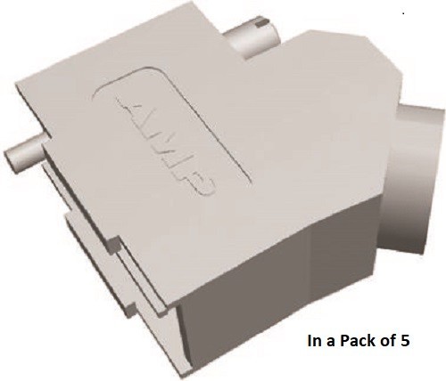 TE Connectivity D-sub Connector ADK Series Series Zinc Angled 5-1478763-1