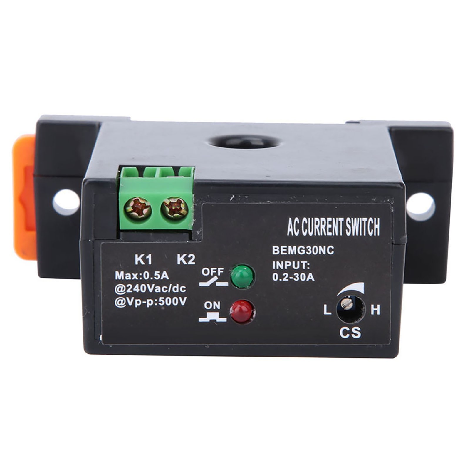 NEW Flameproof Adjustable AC Sensing Switch 0.2~30A Self Powered Sensing