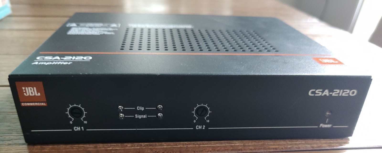 JBL CSA-2120 120W Power Amplifier - 2 Channel