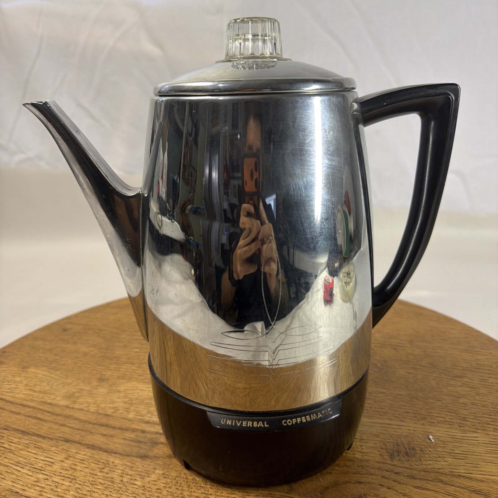 Vintage Universal 8 Cup Coffeematic Electric Coffee Percolator