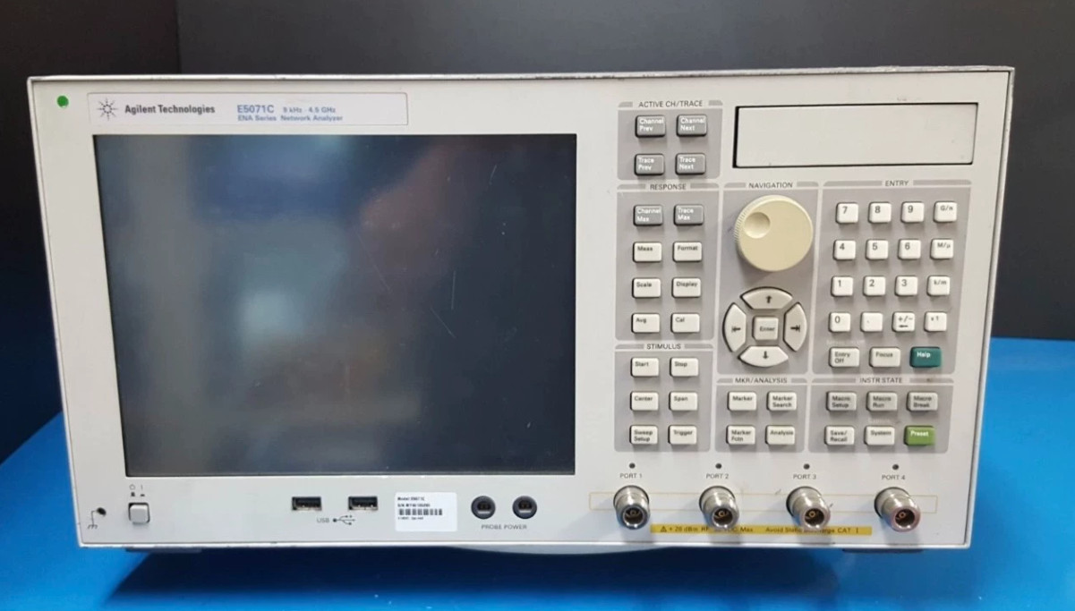 1PC Keysight E5071C ENA Network Analyzer