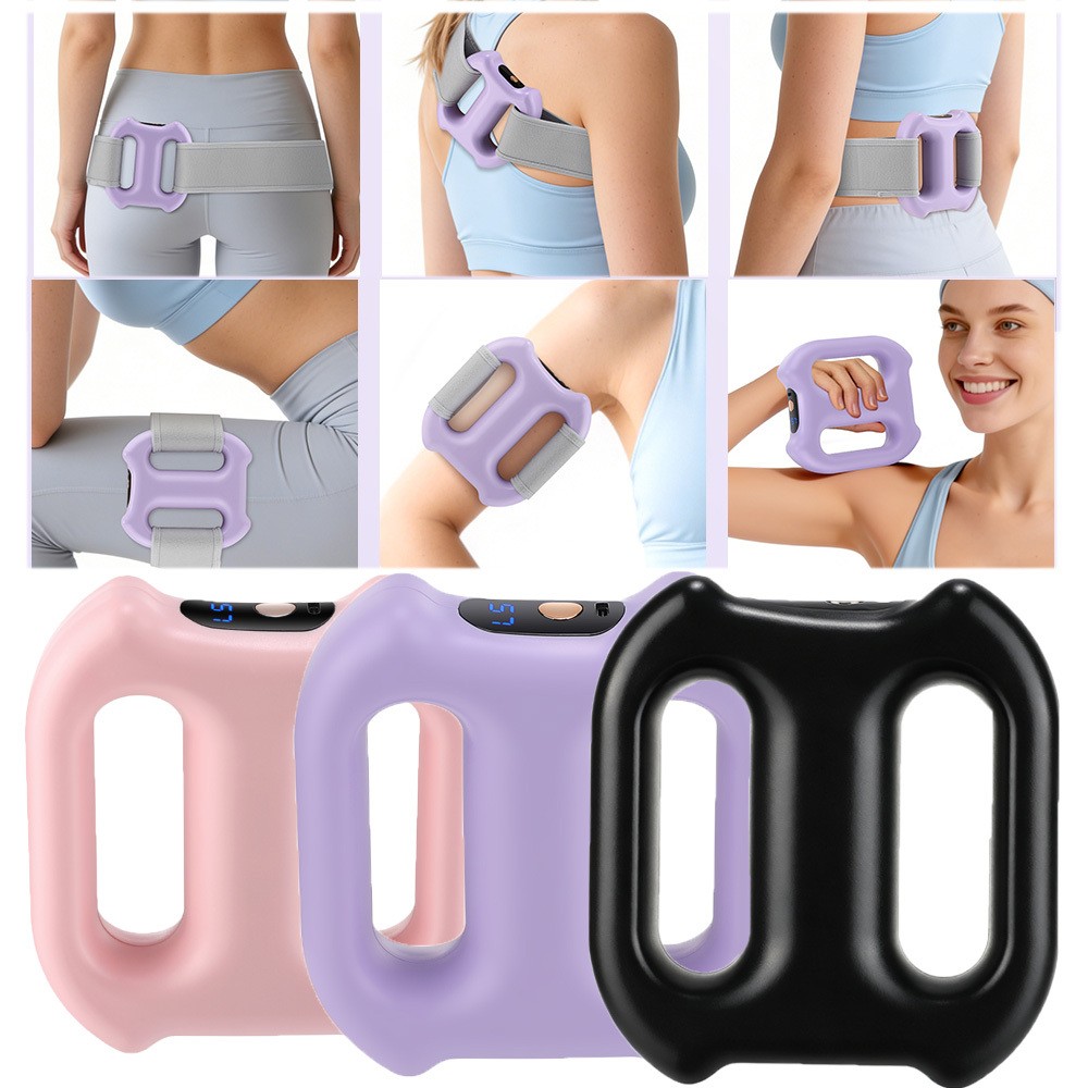 Fast Fat Burning Yoga Ring Massager,Portable Full-Body Electric Fascia Ring