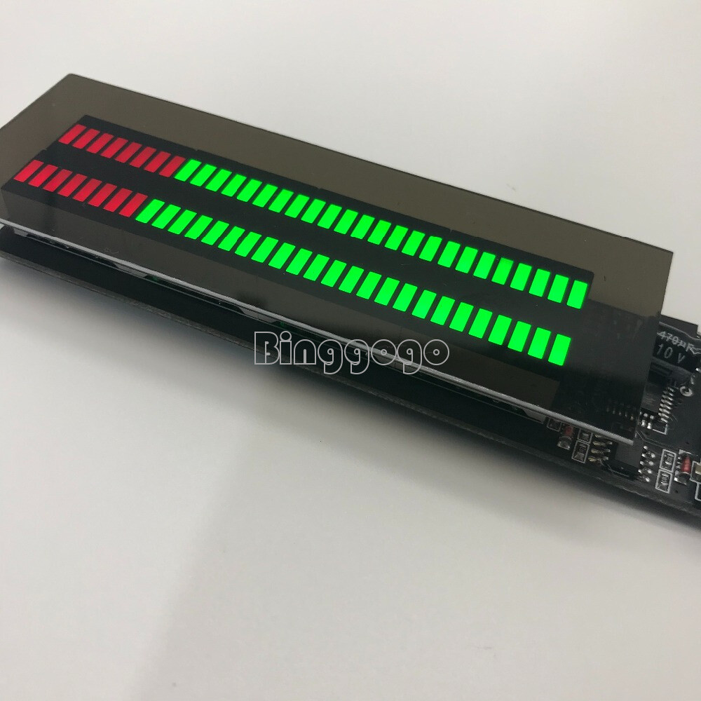 NEW Audio Level Indicator Stereo Music Spectrum LED Light Amplifier VU Meter