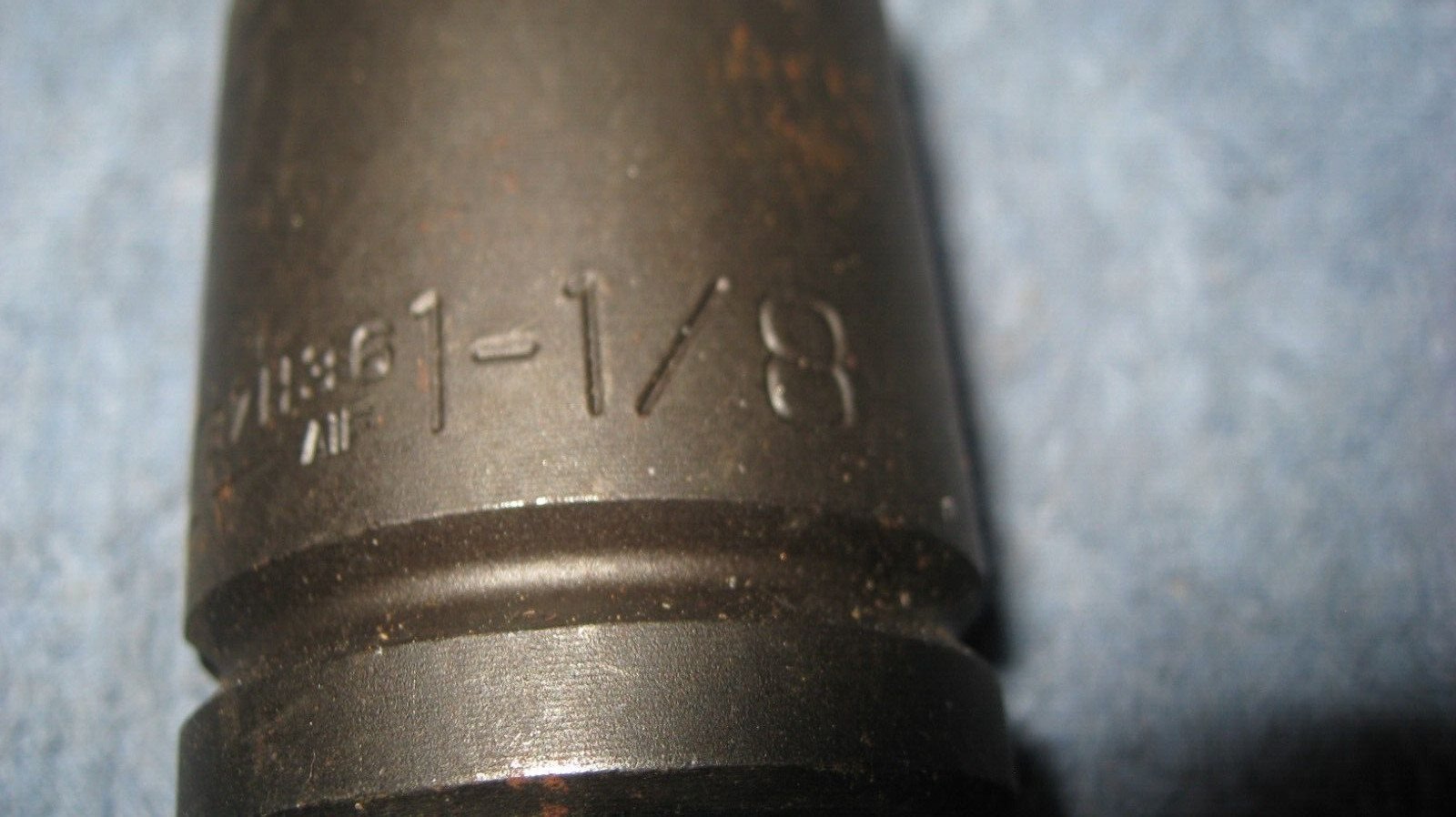 WRIGHT 12pt 1-1/8" socket 67H36 new NOS may show slight surface rust from storag