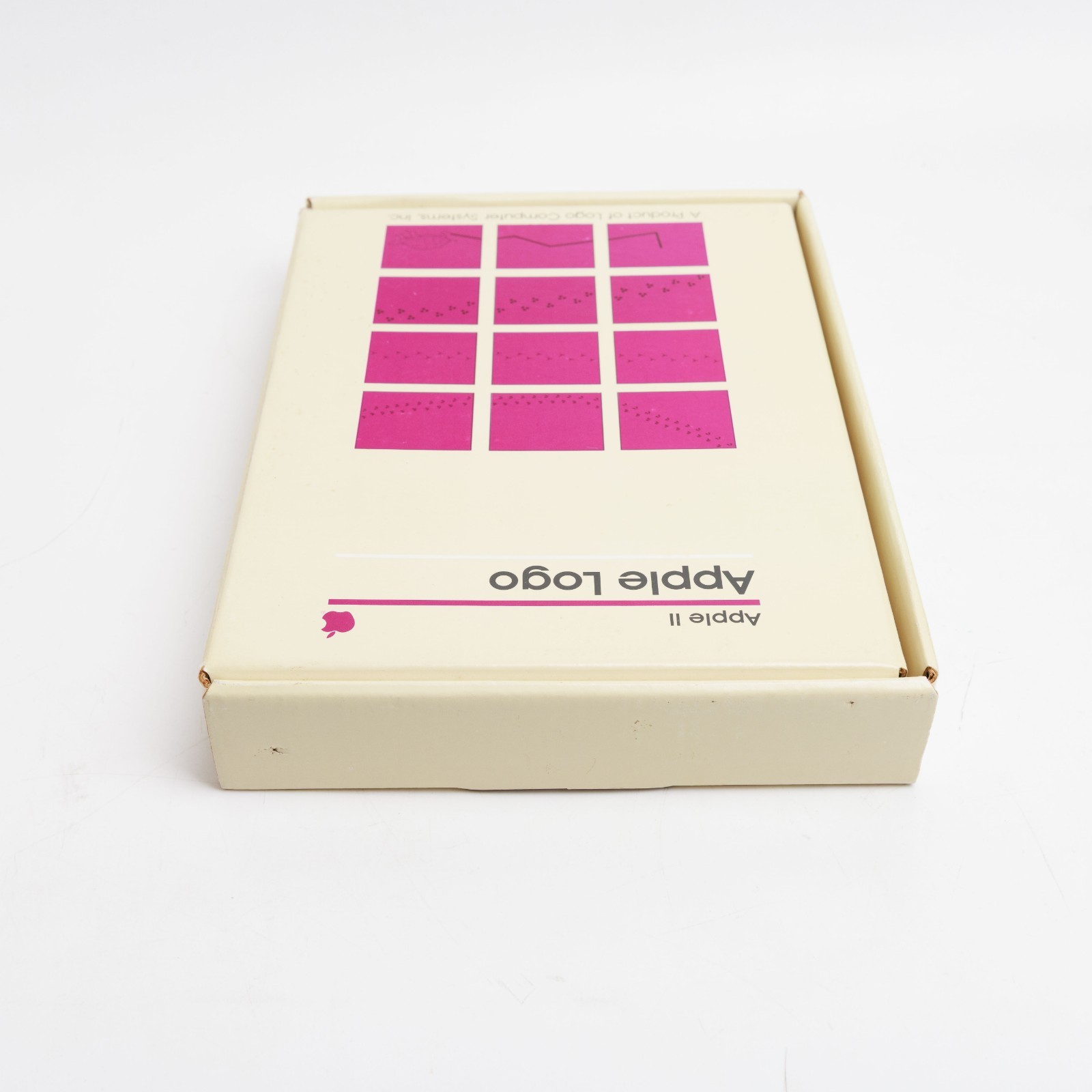 Vintage Apple Logo Diskware D2D0100 5.25” Floppy Disk Software w Manuals & Box