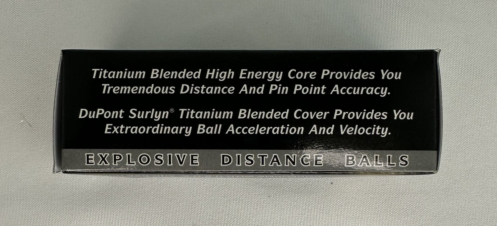 RAM Dual Titanium Explosive Distance Balls 9 Golf Balls