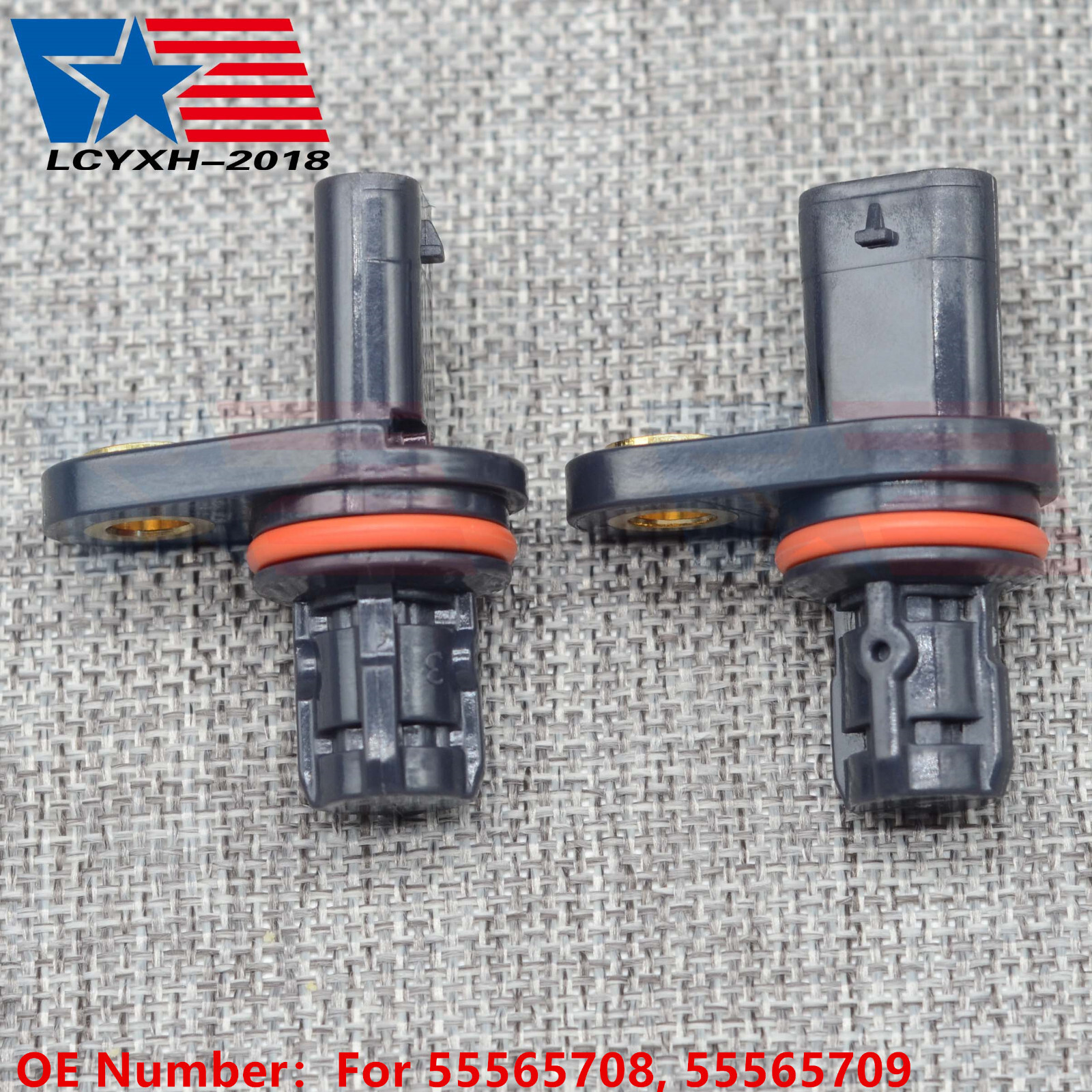 NEW 2x Intake+Exhaust Engine Camshaft Position Sensor For Chevy Cruze Sonic 1.8L