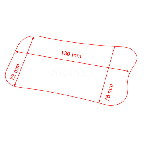 Dental Intra Oral 2-Sided Photo Mirror Glass Photographic D Occlusal-XL Adult