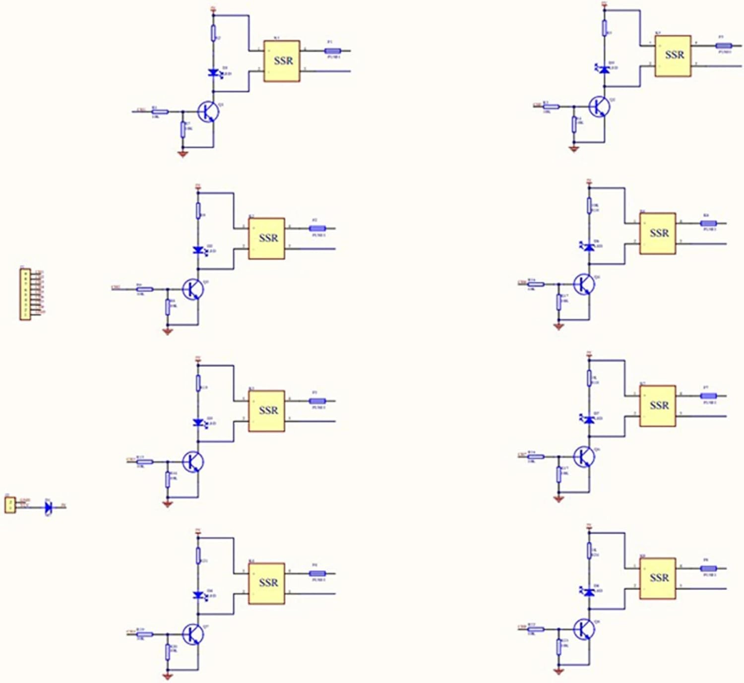 8-Channel Solid State Relay Module for Arduino and Microcontroller Projects