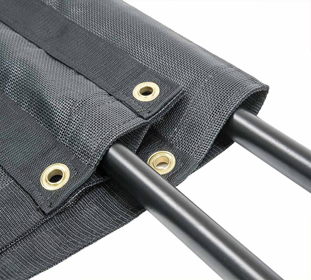 7' x 15' Dump Truck Vinyl Coated Mesh Tarps Cover with 5 Inch 18oz Double Pocket