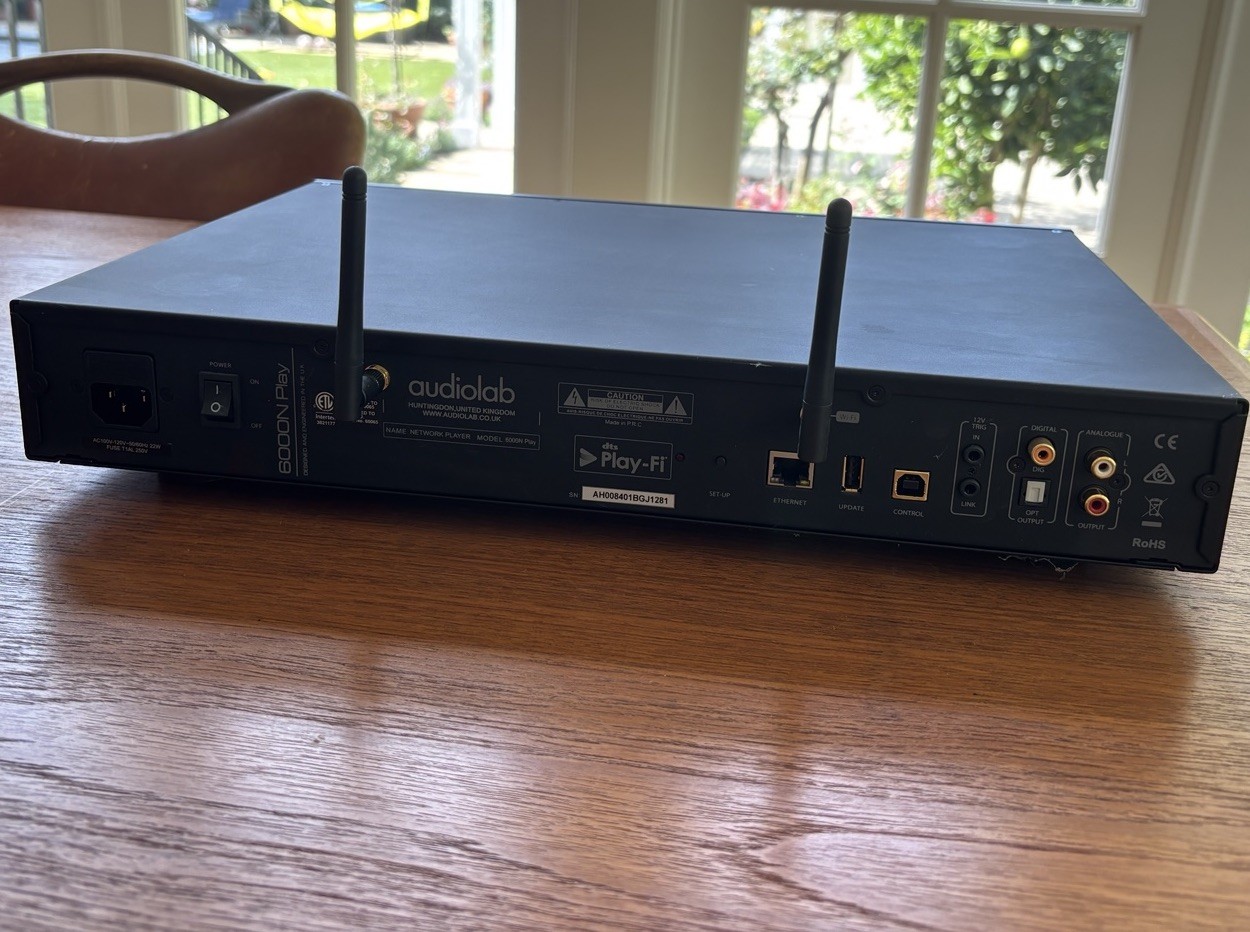 Audiolab 6000N Play Wireless Streaming Player Black