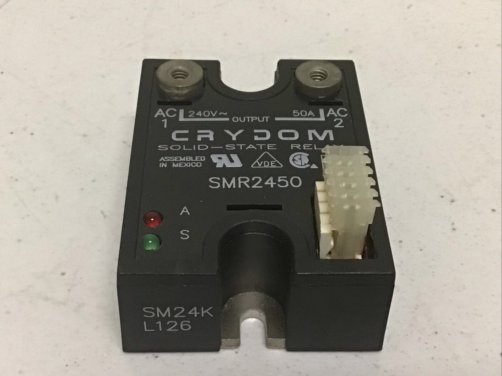NEW, CRYDOM SMR2450 SOLID STATE RELAY 240VAC, 50A, FREE SHIPPING