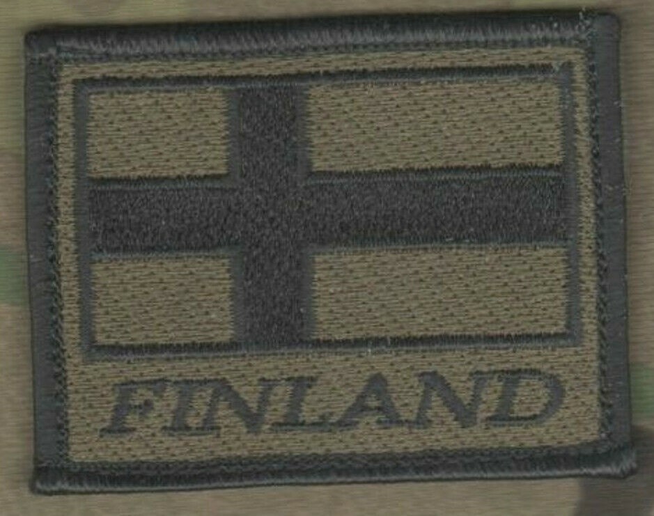 FINLAND Suomi NATO Utti Jaeger Regiment Utin Jääkärirykmentti UTJR vêlkrö FLAG