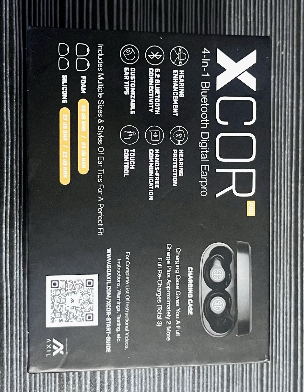 Sig Sauer XCOR 4-in-1 Bluetooth Digital Ear Pro