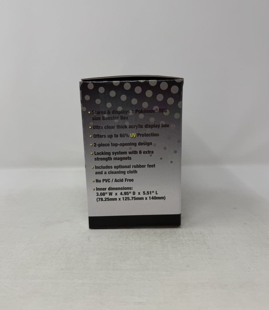 Ultra Pro Acrylic Display Case For Pokemon Size Booster Boxes