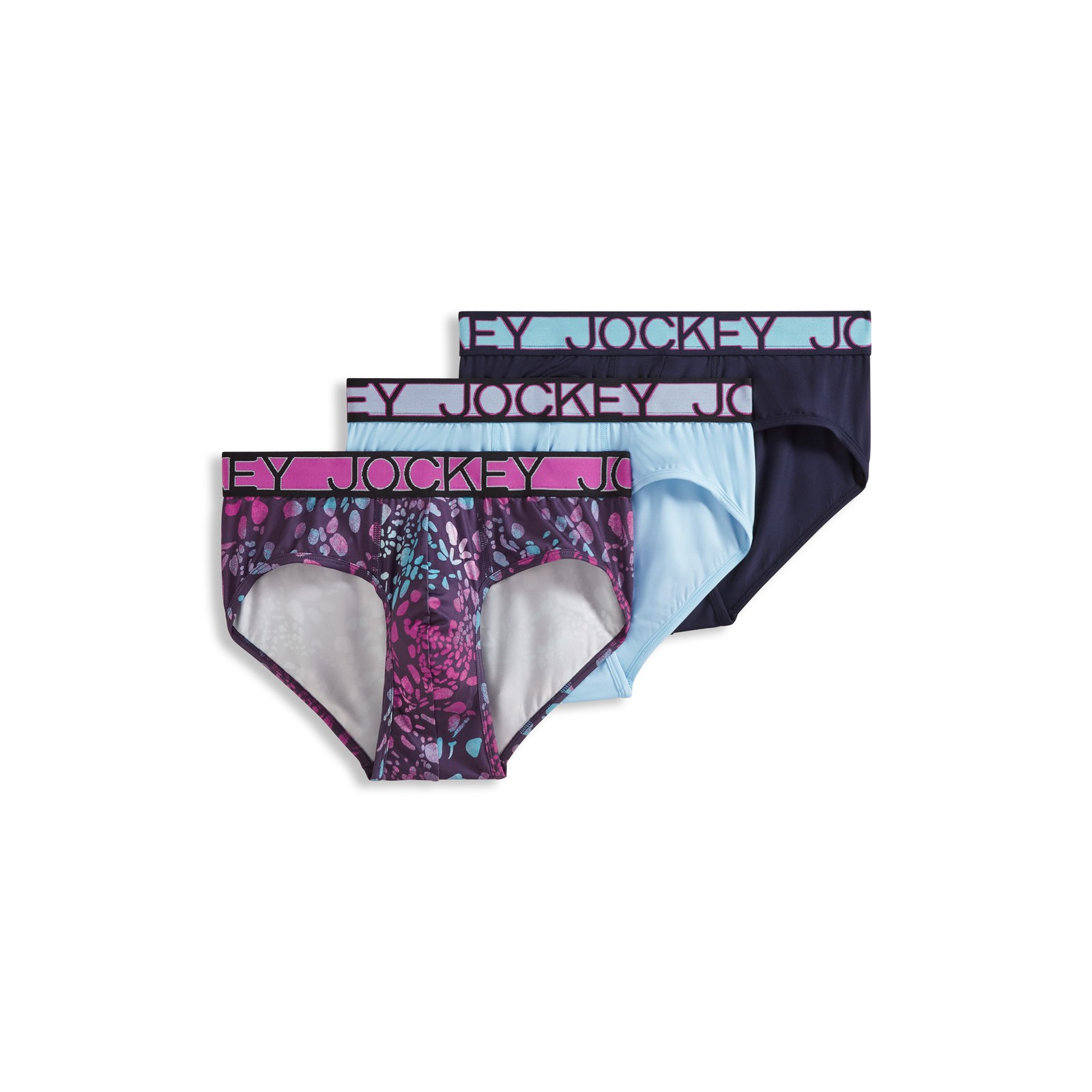 Jockey Men's Active Microfiber Brief - 3 Pack