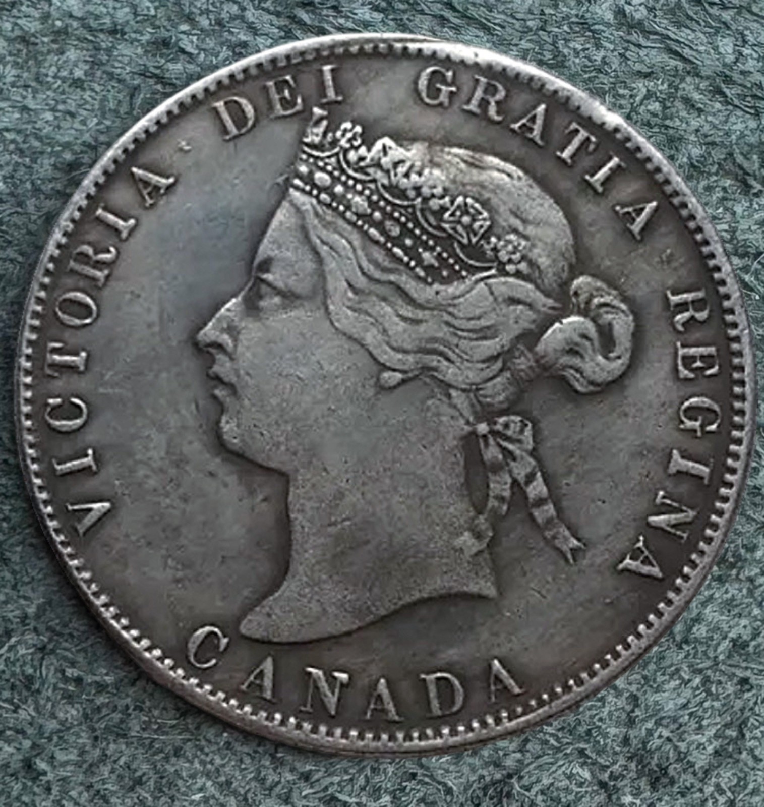 1880 Canada 25 Cents