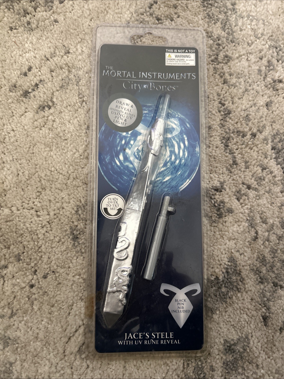 THE MORTAL INSTRUMENTS CITY OF BONES JACE STELE UV RUNE REVEAL PROP REPLICA NEW