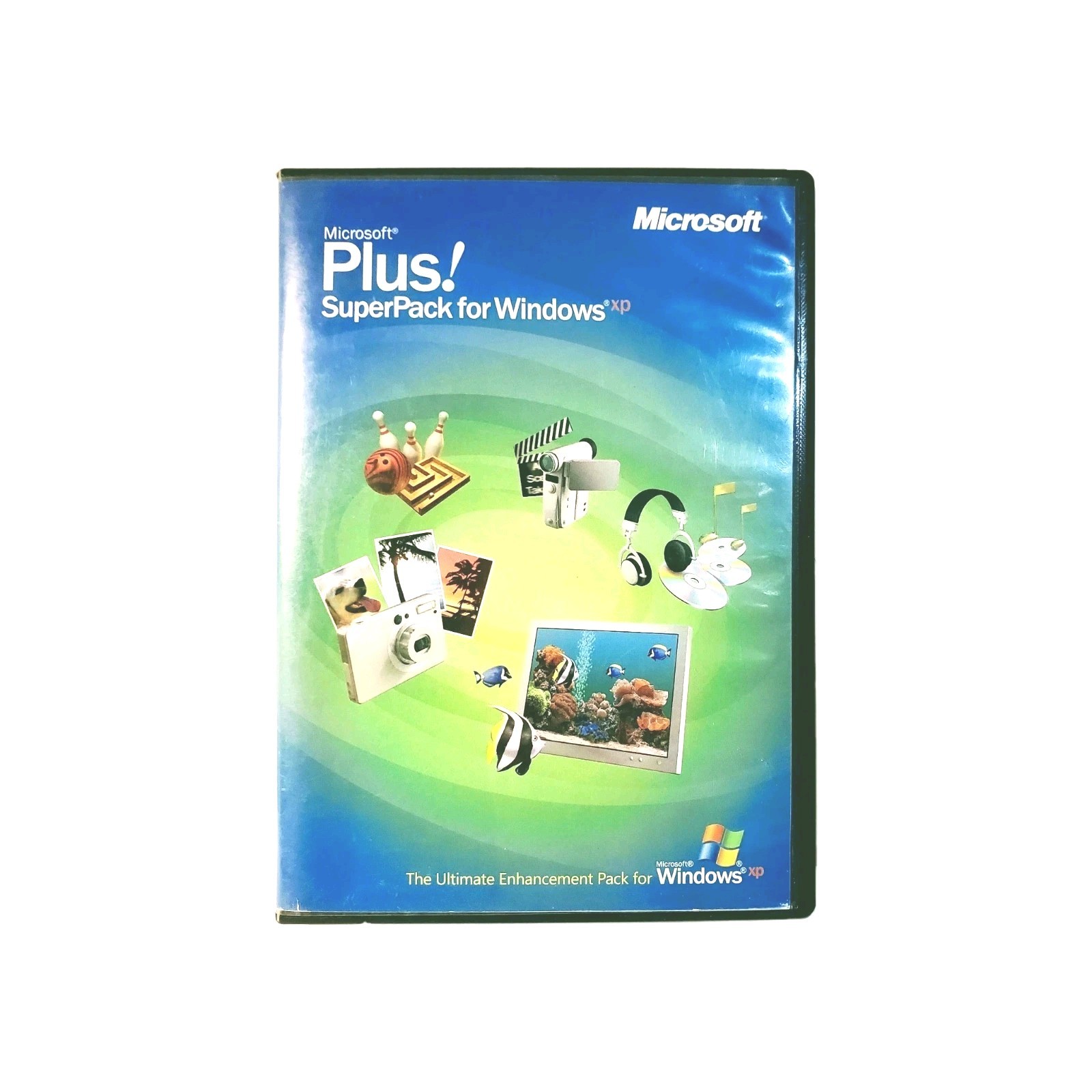 Microsoft Plus! SuperPack for Windows XP, 2 Disc Set, Untested Product Key