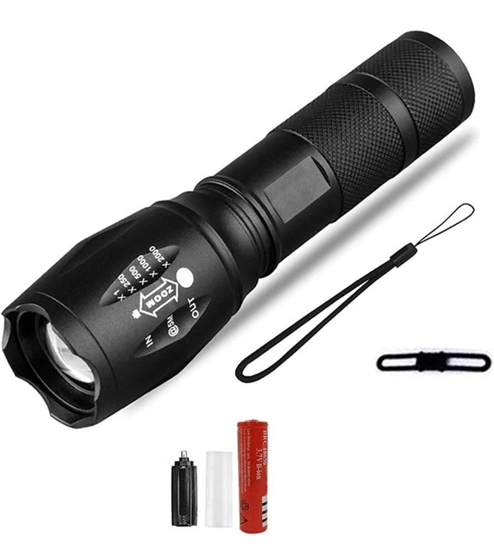 Super Ultra Bright Tactical Military LED Flashlight High Lumen Battery Handheld