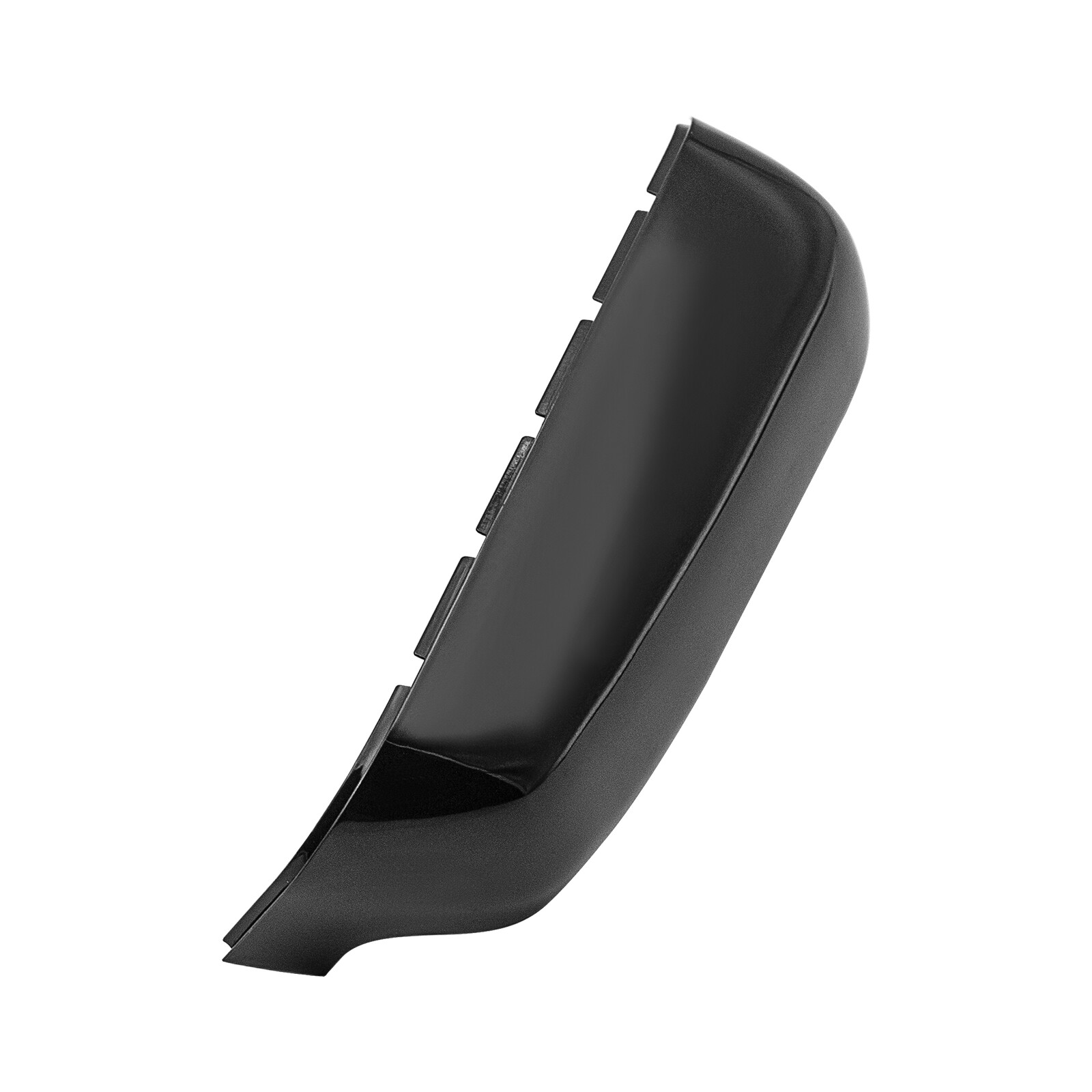 Gloss Black Tow Side Mirror Cover Cap For GMC Sierra 2500HD 3500HD 2020-2024