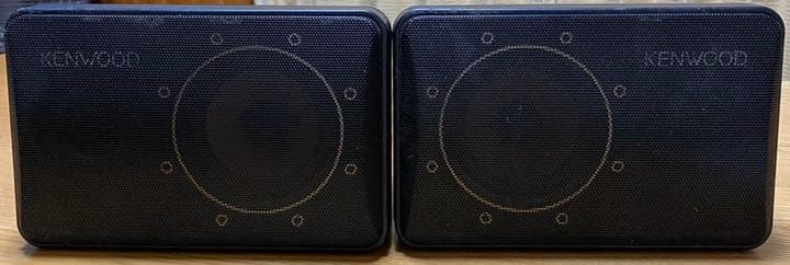 Kenwood CM-5 Compact Speaker System 10cm Cone Full Range 40W 8Ω