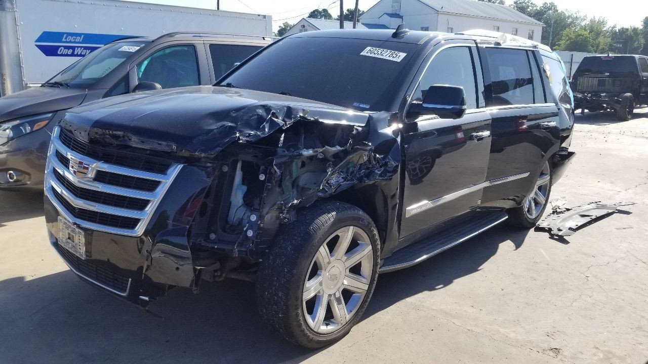 16 CADILLAC ESCALADE LUXURY INTERIOR DOOR TRIM PANEL FRONT RIGHT PASSENGER SHALE