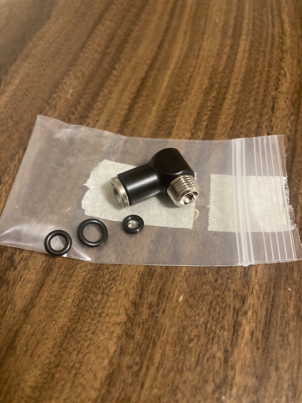 CCM Macro Air Fitting -  Black New With Spare O-rings
