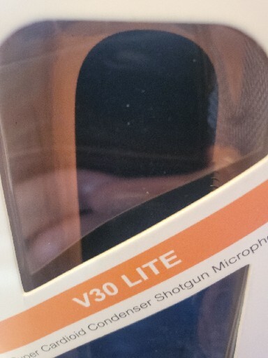 V30 LITE Video Microphone Super-Cardioid Condenser On-Camera Shotgun Microphone