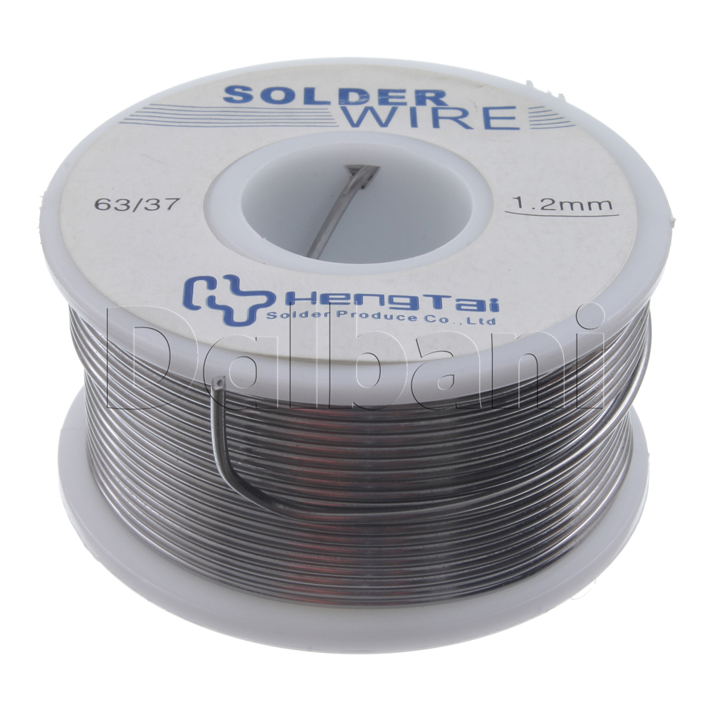 51-10-0012 New HengTai 63/37 Solder Wire Spool 1.2 mm 250 grams 1.2mm 250g
