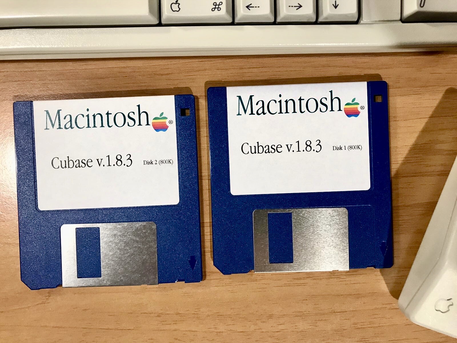 Cubase v.1.8.3 per Macintosh, 2 Floppy 800 K