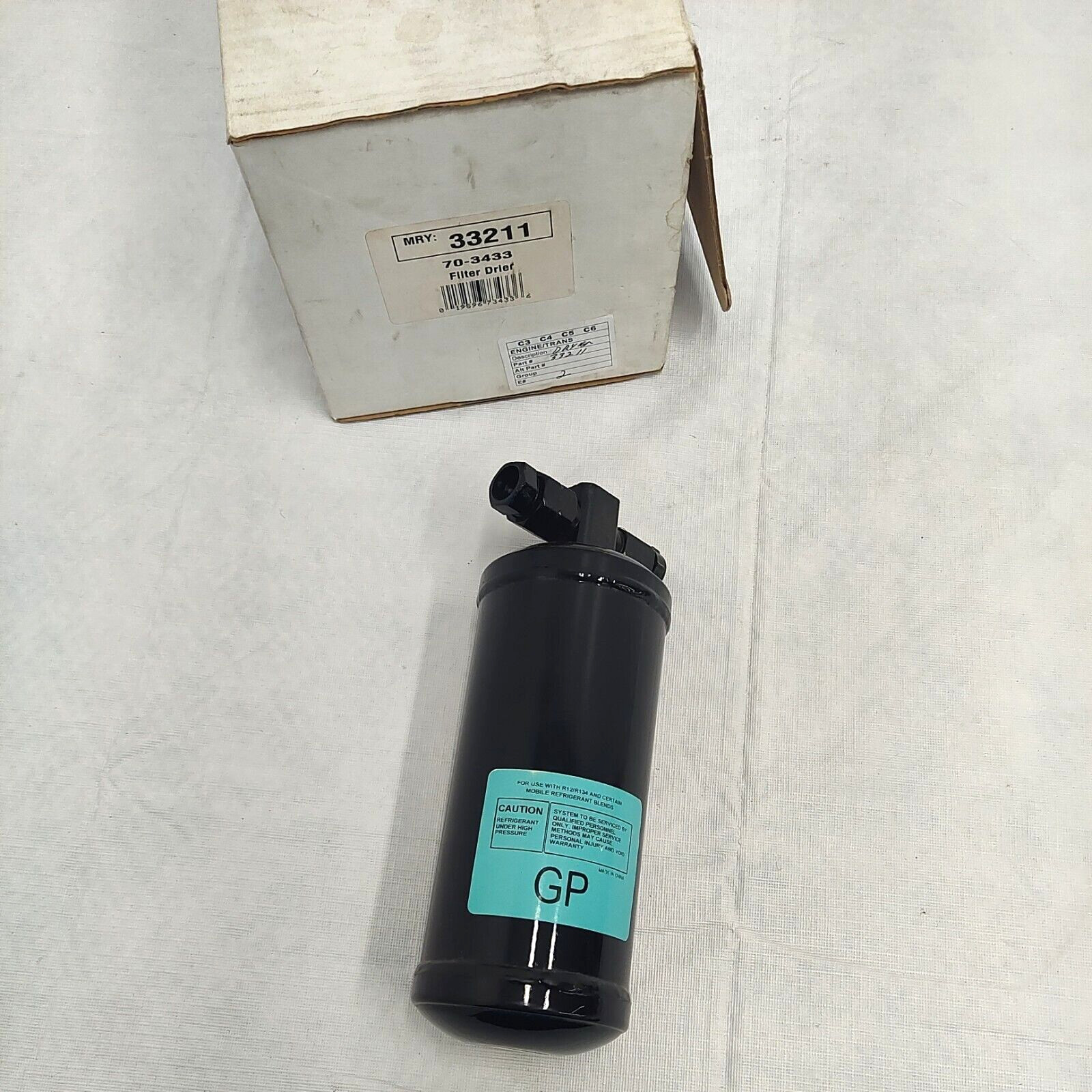 Murray A/c Accumulator, Air Conditioning Filter Drier , NEW #70-3433 , 33211