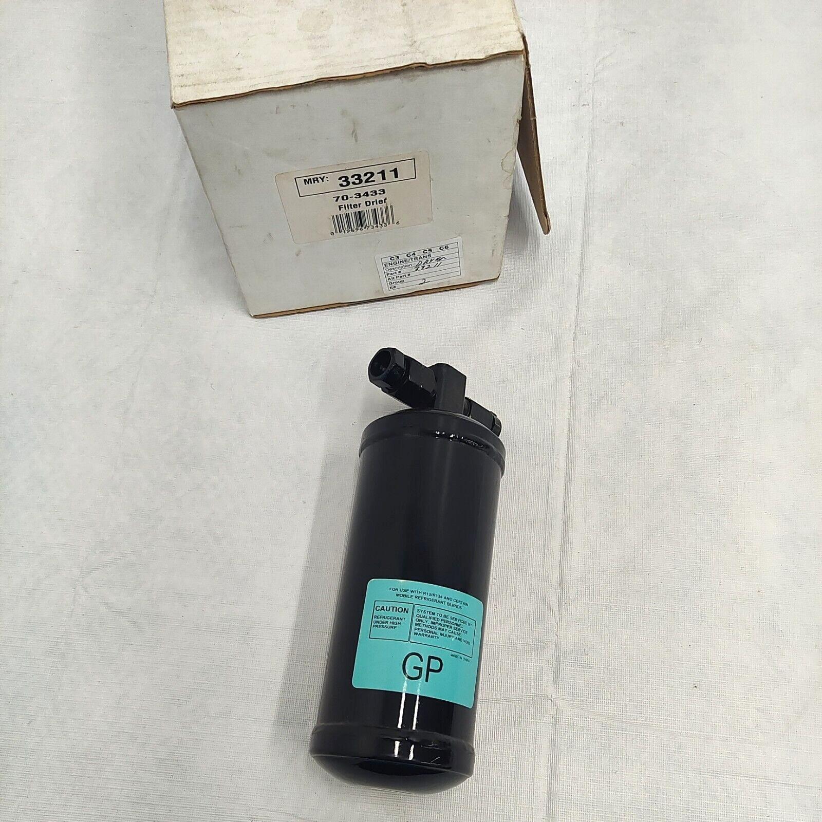 Murray A/c Accumulator, Air Conditioning Filter Drier , NEW #70-3433 , 33211