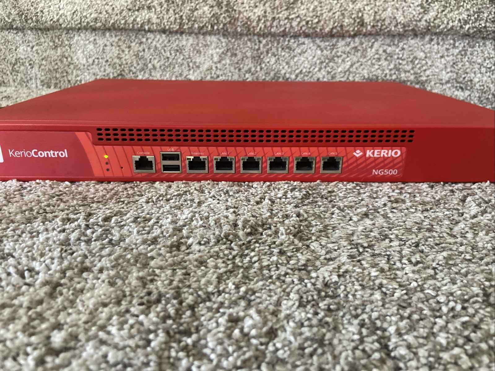 KerioControl NG500 Network Security Firewall with Power Adapter Tested Working