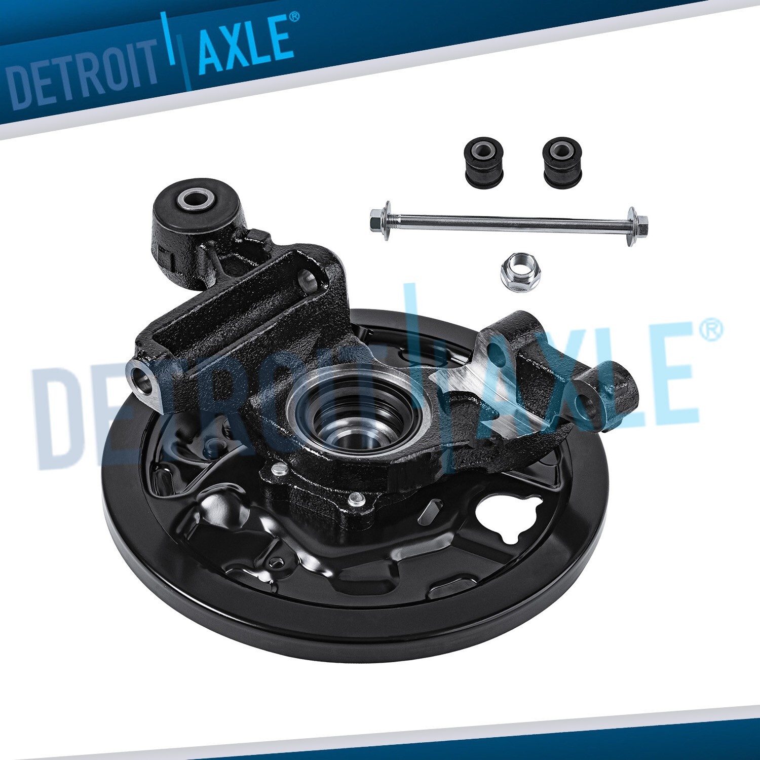 REAR Right Steering Knuckle w/Wheel Bearing Hub for 2001-08 Subaru Forester Drum