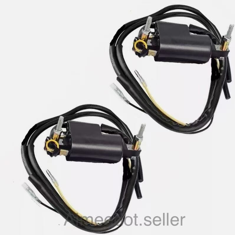 2X Ignition Coil For Kawasaki KZ1000 Police 1000 1978 1979 1980 1981