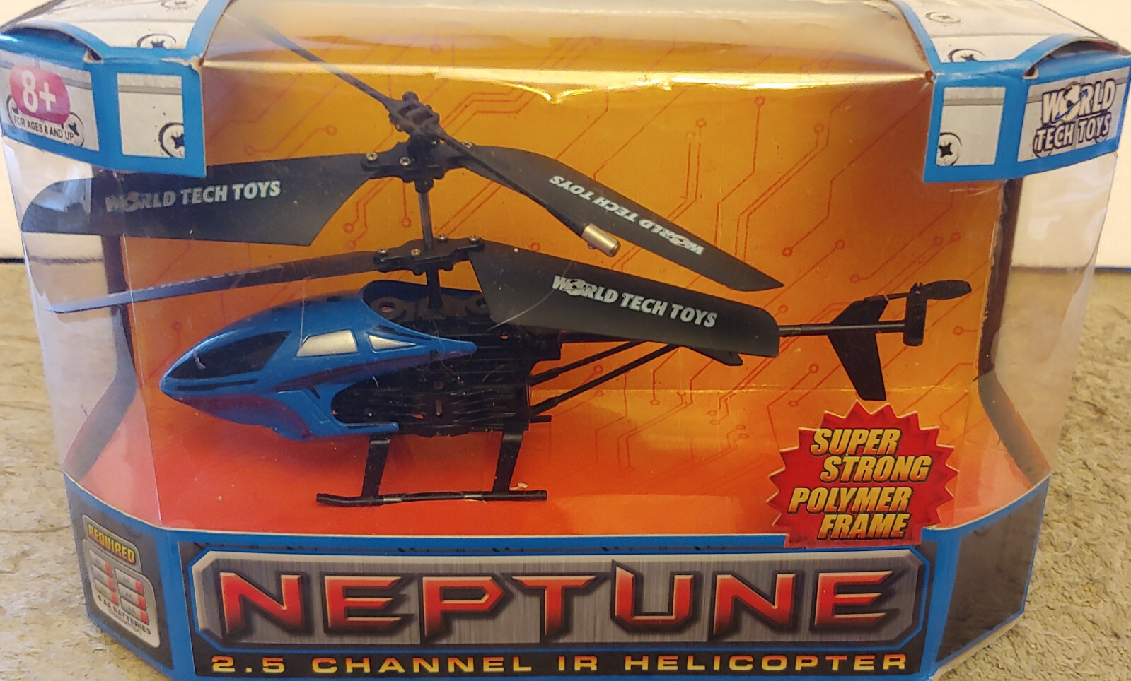 Neptune 2.5 Channel IR Blue Helicopter