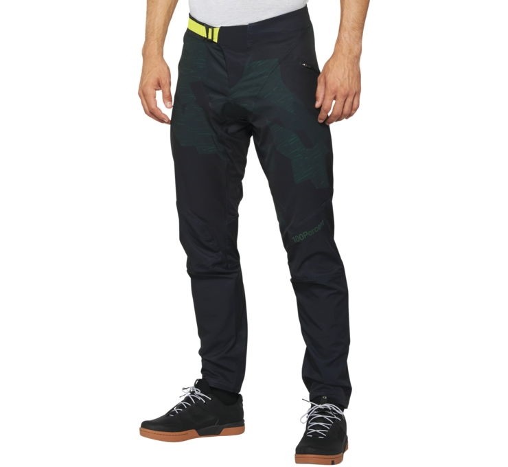 100% Men's Airmatic Pants 34 Black