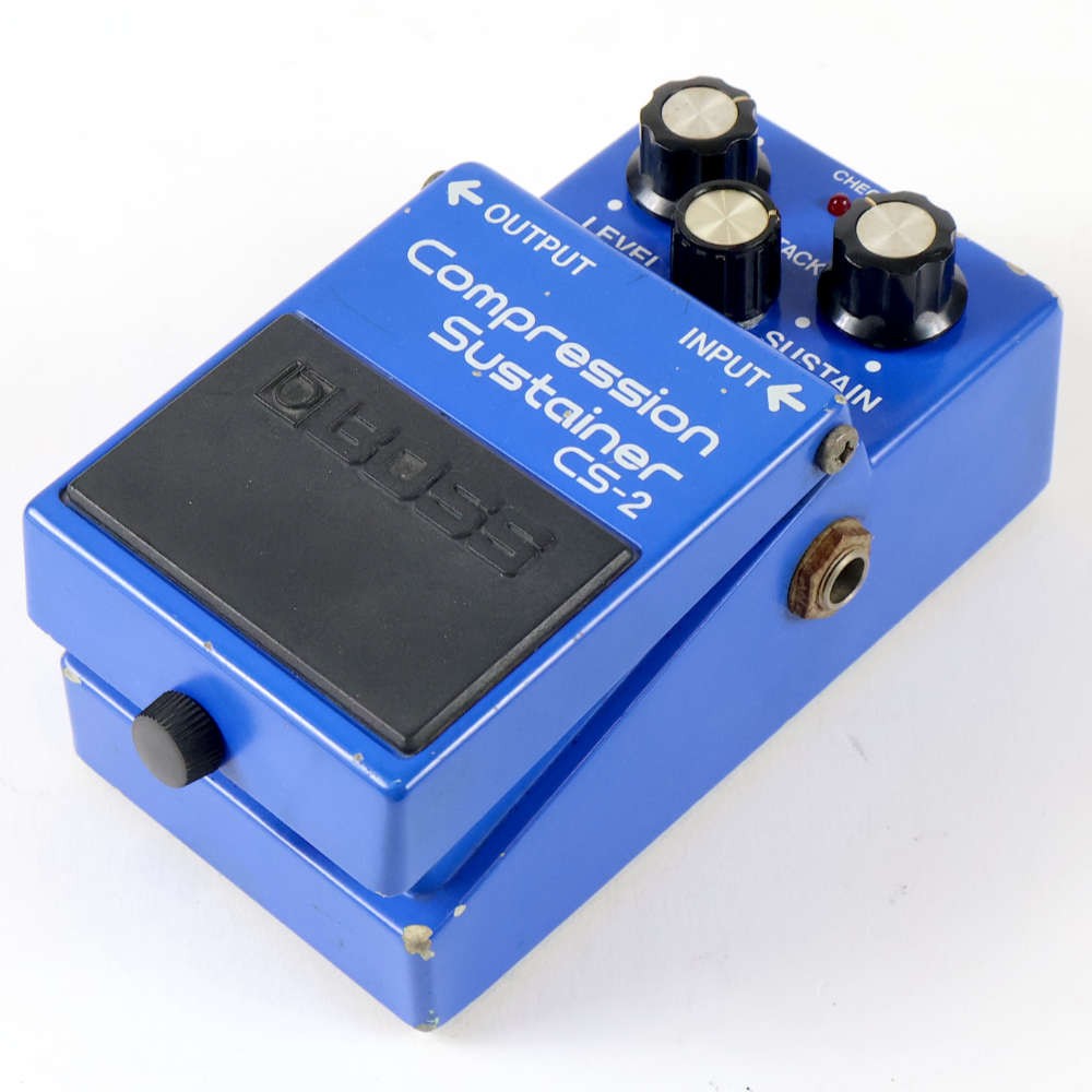 Boss CS2 Compressor Sustainer Guitar Effects Pedal Used Japan Made Pro