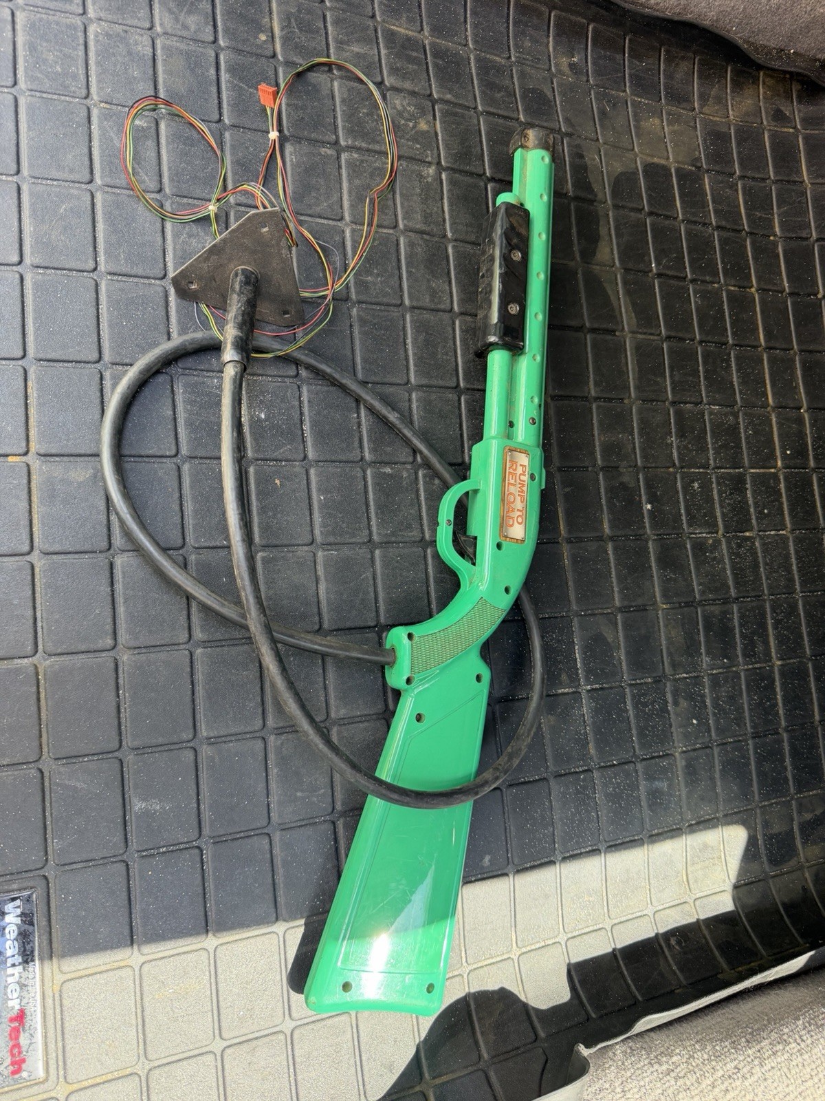 sammy arcade gun rifle arcade  #1307 Working Green