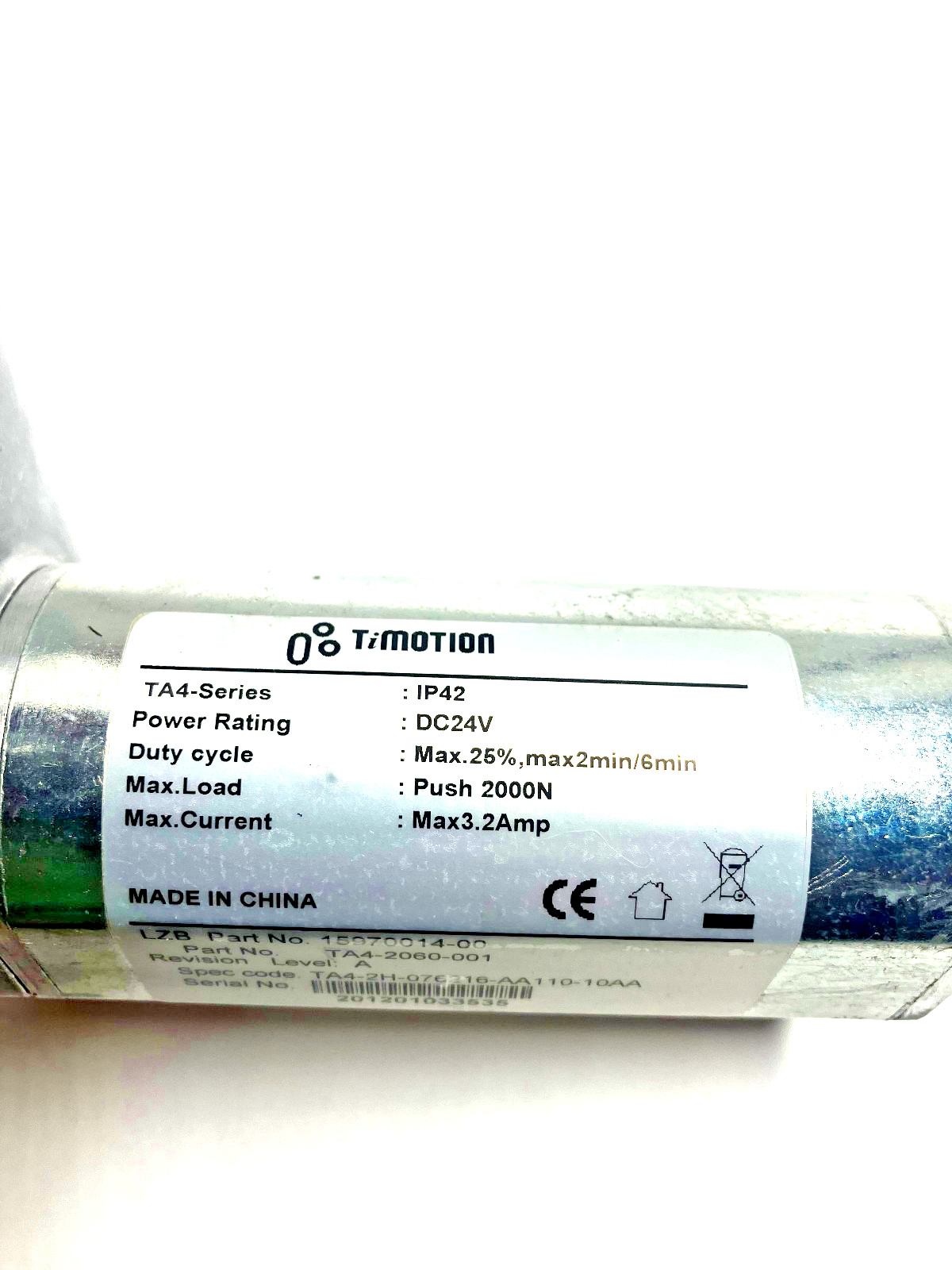 La-Z-Boy HEAVY DUTY 15970014-00 TiMotion TA4-2060-001 Replaces 10.000036.0001