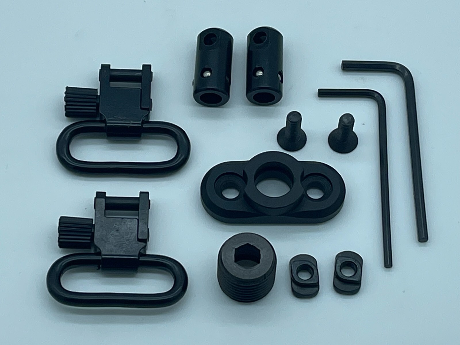 M-Lok Rail Sling Attachment Kit Quick Detach Adapters - Front & Rear Mount A086